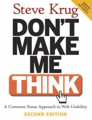 dont make me think Book Review: Don’t Make Me Think by Steve Krug