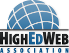 HighEdWeb logo #heweb10 Conference Welcome & orientation